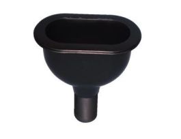 CUPSINK 6 ROUND BLACK.