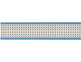 Alphabetical Acetate Cloth Upper Case Scored Wire Marking Cards, A 1800 Total