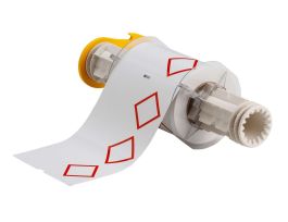 BBP85 GHS CLP Chemical Labels 4.134 in H x 6.102 in W Red on White 90/RL