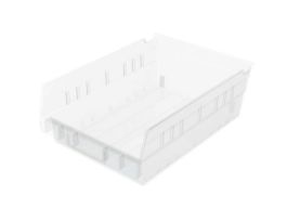 BIN SHELF BIN 11-5/8 X 8-3/8 X 4 CLEAR