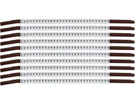 ClipSleeve Wire Markers Size 15 Nylon 14 AWG - 12 AWG, Y Pack of 300 Each