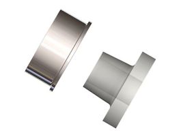 Type-S Ferrule, 1/16" OD tubing, ETFE / SS, flat bottom; 10/pk