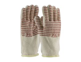 32 oz., 100% Cotton Double Layer, EverGrip Nitrile Coating, Open Cuff, LG