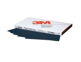 3M™ Wetordry™ Abrasive Sheet, 02624, 2000, heavy duty, 5 1/2 in x 9 in, 50 sheets per carton, 5 cartons per case