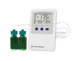 Traceable Ultra Refrigerator/Freezer Thermometer with Calibration; 2 Bottle Probes