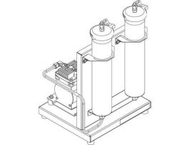 DRY TRAIN W/2 MOLE.SIEVE COLUM