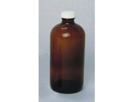 BOTTLE AMBER CONT 250ML CS12