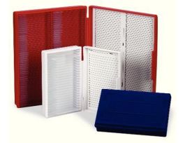 VWR MICROSLIDE BOX 100PL BLUE. EA