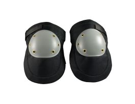 Hard Plastic Cap, Gray on Black, OSFM, Hook and Loop Closure