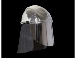 3M™ Elevated Temperature Cotton + Para-aramide Front Helmet Cover, FC1-GR, Gray, 60 EA/Case