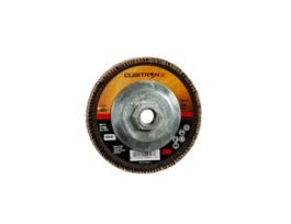3M™ Cubitron™ II Flap Disc 967A, 80+, T29 Quick Change, 4-1/2 in x 5/8"-11, Giant, 10 ea/Case