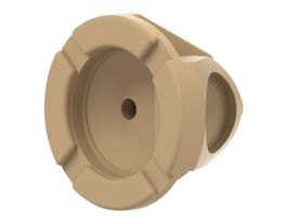 Bottom-of-the-Bottle Biocompatible Filter Assembly, Small Neck, PEEK, 10m, 1/16" OD Tubing; 1/EA