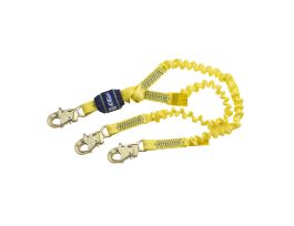 3M™ DBI-SALA® EZ-Stop™ 100% Tie-Off Stretch Web Shock-Absorbing Lanyard 1246196, 6 ft