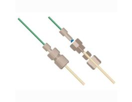 Peristaltic Tubing Adapter, PEEK/ETFE, 0.030" Bore, up to 0.18" OD x 0.048" to 0.11" ID; 1/EA