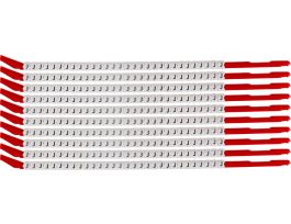 ClipSleeve Wire Markers Size 10 Nylon 16 AWG - 14 AWG, J Pack of 300 Each