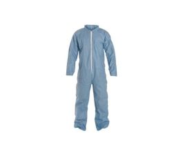 ProShield® 6 SFR Coverall, Collar, Open Wrists and Ankles, Serged Seams, 25/CS, Blue