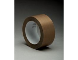 3M™ PTFE Glass Cloth Tape 5451, Brown, Variable Width x 36 yd, 5.6 mil