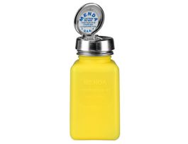 DISPENSER PURE-TOUCH YELLOW HDPE ESD 6OZ