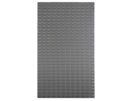 LOUVERED WALL PANEL 36 X 61 GRAY
