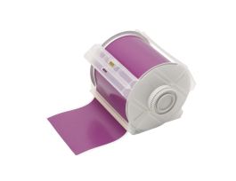 All Weather Permanent Adhesive Vinyl Label Tape for GlobalMark Printer - 4" Purple