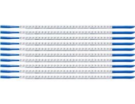 ClipSleeve Wire Markers Size 07 Nylon 18 AWG - 18 AWG, 7 Pack of 300 Each