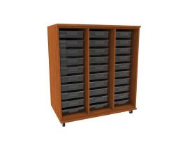 TOTE STORAGE UNIT 30 W/O DOOR 42X24X48IN