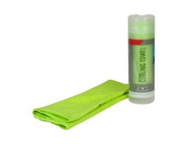 EZ-Cool Evap. Cooling Towel, PVA Fabric,, 13 in. x 31 in., Lime, One Size