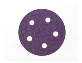 3M™ Cubitron™ II Stikit™ Paper Disc 732U, 80+ C-weight, 5 in x NH, D/F 5HL, Linered w/Tab, Die 500FH, 50/Carton, 250 ea/Case