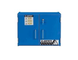 Wooden Laminate Storage Cabinet, 4 gallon capacity, 2 Door