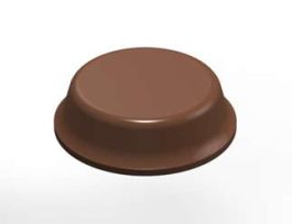 3M™ Bumpon™ Protective Products SJ5012 Brown, 1000/Carton, 4 Cartons/Case