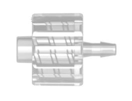 Luer Fitting, Polypropylene, Straight, Male Luer Lock x 1/16" Hose Barb; 10/Pk