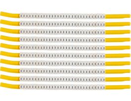 ClipSleeve Wire Markers Size 18 Nylon 10 AWG - 8 AWG, I Pack of 300 Each