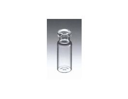 Crimp Seal Vials, clear with write-on patch