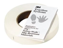 3M™ Safety-Walk™ Slip-Resistant Fine Resilient Tapes & Treads 280, White, Variable Width x 60 ft