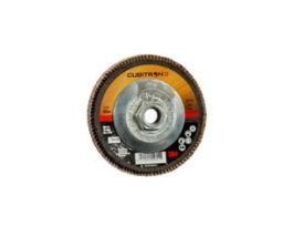 3M™ Cubitron™ II Flap Disc 967A, 60+, T29 Quick Change, 4-1/2 in x 5/8"-11, Giant, 10 ea/Case