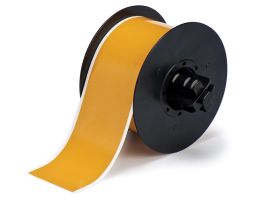B30 Series Low-Halide Polyester Labels 2.25 in W x 100 ft L Ochre