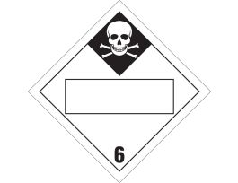 6 Sign, 10.75" H x 10.75" W x 0.024" D, Paper