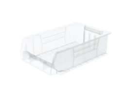 BIN SUPER SZ 20X12-3/8X6 CLR