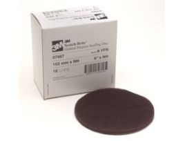 Scotch-Brite™ Scuffing Disc, 07467, A/O Very Fine, 6 in x NH, 10/Carton, 40 ea/Case