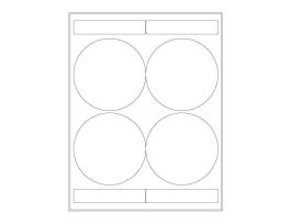 LABEL 4INCIRCLE CRYO LASER SHEET WH