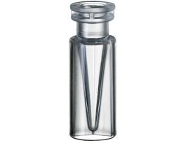 Snap Top Vial with Fused Insert, Polymethylpentene, 0.3 mL, Neck Dia. 11 mm; 1000/pk