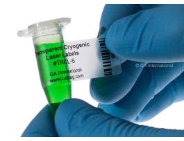 LABEL 1.42X0.55IN CRYO CLEAR LASR SH 1PK