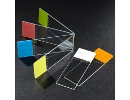 SLIDE BLUE FROSTED BEVELED EDGE PK72 CS