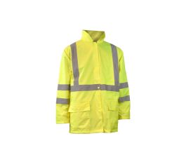 RW10-3S1Y LIGHTWEIGHT RAIN JKT-HV GRN-2X