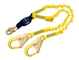 3M™ DBI-SALA® EZ-Stop™ F2 100% Tie-Off Stretch Web Shock-Absorbing Lanyard 1246264, 6 ft