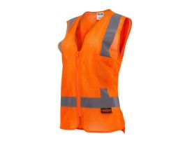 WOMEN'S ECON 2 POCKET VEST ORG MESH 2X