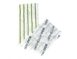Disposable Cleaning Pads with Scrubber; 20/Bag, 12 Bags/CS