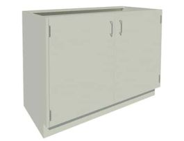 Standing Height Base Cabinet, 2 Door, 48" Wide