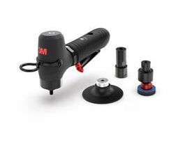 3M™ Finesse-it™ Pneumatic Buffer Tool Kit, plus 1-1/4 in (32mm) Random Orbital sander attachment, 65995, 3 in (76 mm), 1 ea/Case