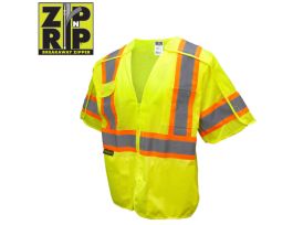 TPR/CL3 BKWY MESH SURVEYOR VEST-GRN-M-L